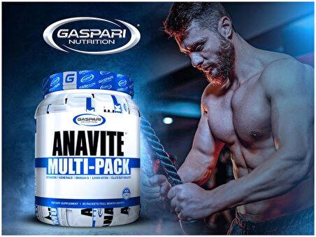 Gaspari Anavite Multi vitamin-Animal Pak Complex amino - 5-in-1 Performance 30 Pack