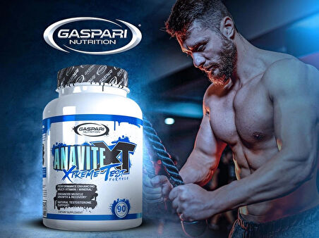 Gaspari Anavite XT-Sports Multi vitamin Extreme Tribulus Test Booster Gh(Growth) 90 Caps