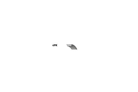 Gates 4PK711VSF Kanallı Kayış Volkswagen Crafter 2.0 TDI 10 03L998037A