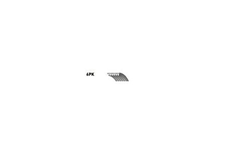 Gates 6PK1750 Kanallı Kayış Megane 1.6 1.8 2.0 16V 00-Berlingo 99-C5 01 04 P306 98 01 P406 96 04 96MF6C301BC