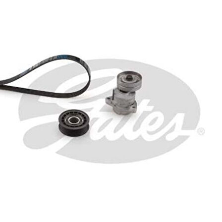 Gates K036PK1803 Kanallı Kayış Kiti T38154 + T36038 + 6PK1803- Renault Laguna 1.8-2.0 16V 01-Master 2.5 DCI 