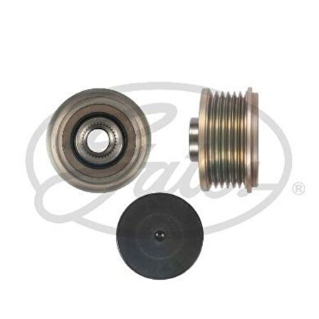 Gates OAP7238 Alternatör Kasnağı 6 Kanal Diş Çap 55mm İç Çap 17mm GenSislik 33.5mm Clio II-III-IV 05-08-13-Captur 13- 231001043R