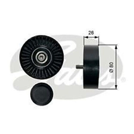 Gates T36452 Alternatör Gergi Rulmanı Bmw E83 E70 E71 E71