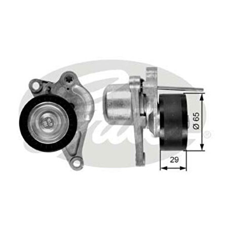 Gates T38311 Alternatör Gergi Rulmanı Kütüklü Master III Trafic III Logan III Koleos Nissan XTrail 2.0 M9R 2.3 M 117507568R