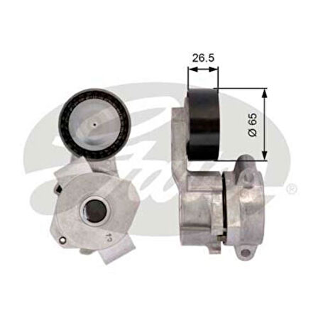 Gates T39107 Alternatör Gergi Rulmanı Kütüklü Jumper-Ducato-Boxer 2.2HDI 06 Transit 2.2 TDCI 06 6C1Q6A228AB