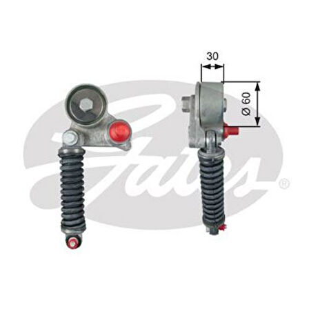 Gates T39264 Alternatör Gergi Rulmanı Vitara 05-15 1.9DDIS Amortisörlü 