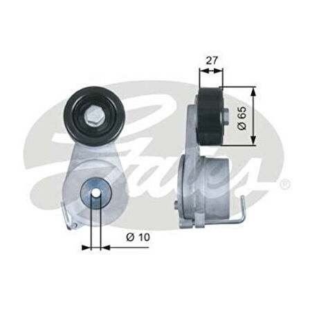 Gates T39275 Alternatör Gergi Rulmanı Kütüklü Hyundai ix35 Kia Carnival 2.0CRDI Santa Fe Sorento 2.0 2.2CRDI 10- 252812F000