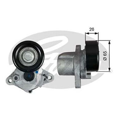 Gates T39293 Gergi Rulmanı I20 08- Ix20 10- I30 11- Ix35 10- Ceed 12- 1.4Crdı-1.6Crdı-1.7Crdı