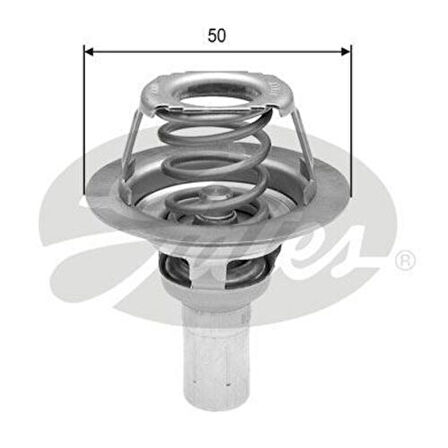 Gates TH23491G1 Termostat 91C Renault 19 Clio I 90-98 Express 95-97 Solenza 1.4 E6J E7J 7700858802