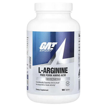 GAT L-arginine Arjinin 180 tablets