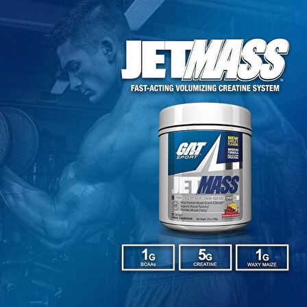 GAT JETMASS Creatine + Glutamine + Arginine + Eaa Amino Complex System 708 Gram - USA ABD MENŞEİ