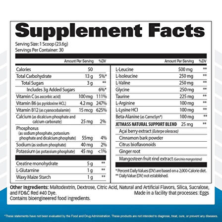 GAT JETMASS Creatine + Glutamine + Arginine + Eaa Amino Complex System 708 Gram - USA ABD MENŞEİ