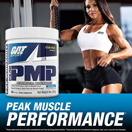 GAT PMP without STM Peak Muscle Performance Agmatine sulfate Nox Pump Preworkout