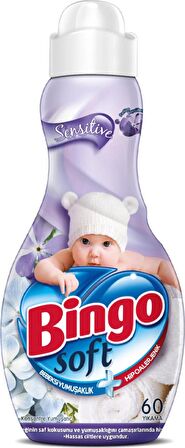 Bingo Soft Konsantre Yumuşatıcı 1440 ml x 9 Adet Sensitive