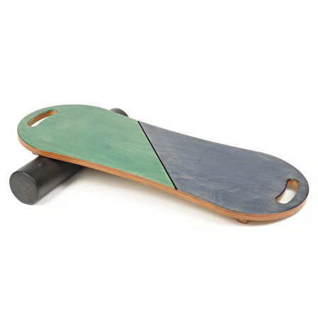 Yeşil/Lacivert Denge Tahtası – Sörf Eğitim Tahtası – Kaykay Eğitim Tahtası – Balance Board – Roller Board