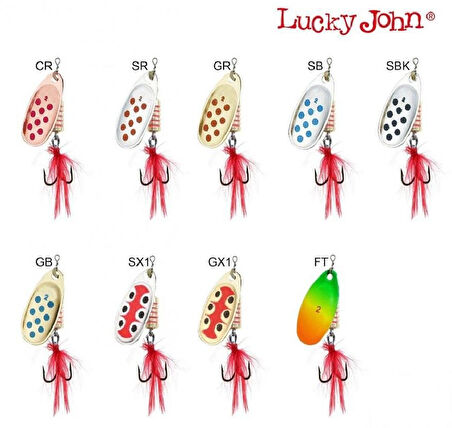 Döner Kaşık Lucky John Spin X Round 5 Gr No:2 Renk: Ft