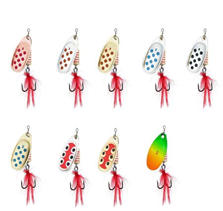 Döner Kaşık Lucky John Spin X Round 5 Gr No:2 RENK: SB