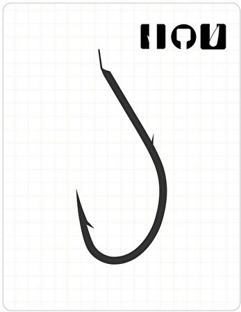 Fudo 1601 Black Nikel İğne NO:4