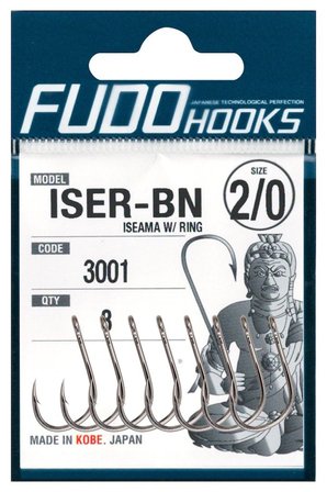 Fudo 3001 Delikli Siyah Nikel İğne NO:3/0