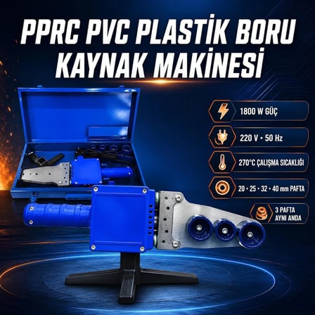 Genel Markalar GB001 PPRC PVC Plastik Boru Kaynak Makinesi
