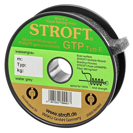 Stroft Gtp Typ E 150MT GRİ İP MİSİNA E7 0,26MM