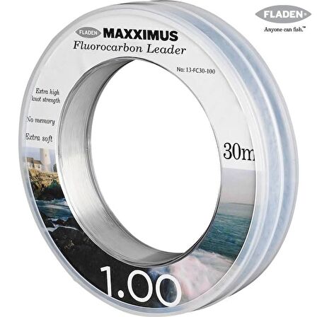 LİDER MİSİNA FLADEN MAXXIMUS LEADER FLUOROCARBON 0,40MM