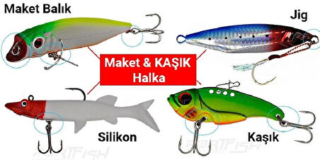 Portfish Bl-6005 Kaşık Split Halka No:6