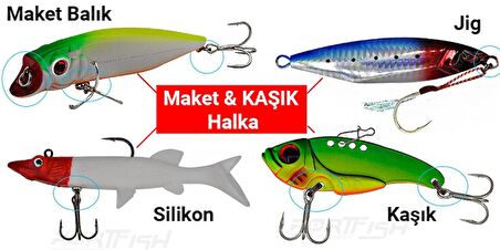 Portfish BL-6005 Kaşık Split Halka NO:7