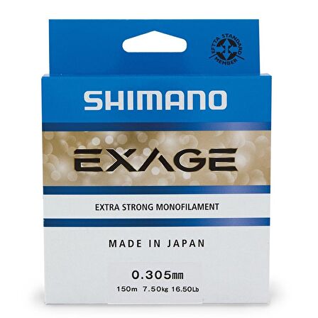 SHIMANO EXAGE MONOFLAMET MİSİNA 150mt 0,18MM