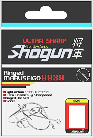 Shogun 9939 Maruseigo Halkalı Nikel İğne No:1