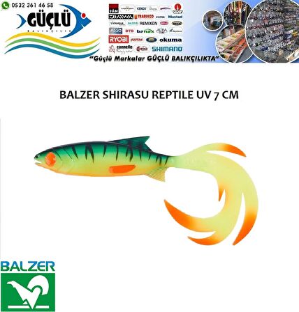 SİLİKON YEM BALZER SHIRASU REPTILE UV 7 CM 107