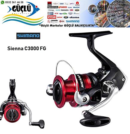 Spin Olta Makinesi Shimano Sienna C3000 FG