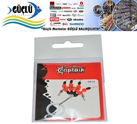 STOPER CAPTAIN M BEDEN BONCUKU 4’LÜ