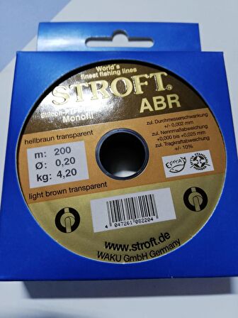 STROFT ABR 200MT MONOFLAMENT 0,28MM