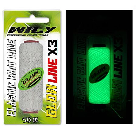 Wily Fosforlu Glowlu Yem İpi 50 mt