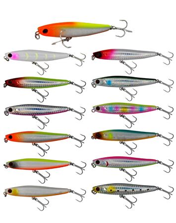 Wily Ripper 9 cm Maket Balık 25 gr Sinking RENK:36