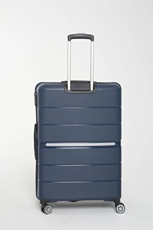 GBAG Büyük Boy Pp Polipropilen Kırılmaz Silikon Valiz, Büyük Boy Bavul