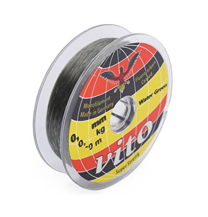 VİTO WATER GREEN MONOFLAMENT MİSİNA 100 METRE 0,28MM