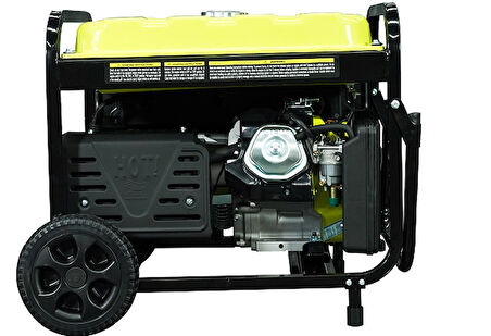 Genpower GBG 110 E OTO Model 10,5 kVA, Benzinli, Tekerlekli, Otomatik Transfer Panolu ( 220 Volt) Portatif Jeneratör
