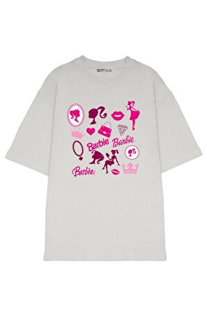 Unisex Oversize T-shirt Barbie Cartoon