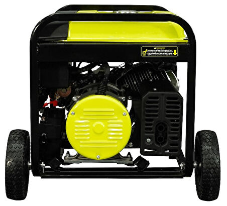 Genpower GBG 130 E Model 13 kVA, Benzinli, İpli/Marşlı, Tekerlekli, Monofaze ( 220 Volt) Portatif Jeneratör