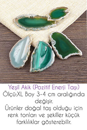 Sertifikalı Zirkon Taşlı Model Plaka Yeşil Akik Taşı Kolye