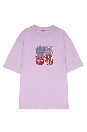 Unisex Oversize T-shirt Transformers Mask