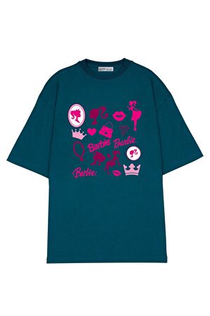 Unisex Oversize T-shirt Barbie Cartoon