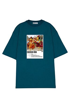 Unisex Oversize T-shirt Chicken Run- Dawn of the Nugget-