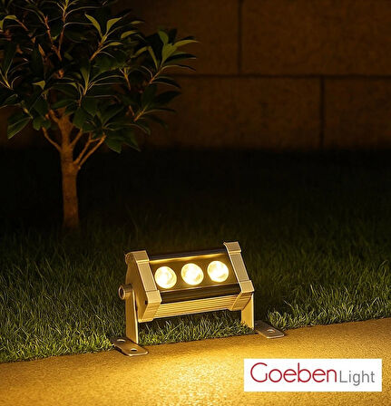 Goeben Wallwasher 3W 12 cm Duvar Boyama Armatürü- Gün Işığı