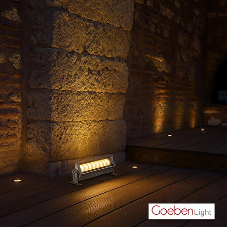 Goeben 6W LED  Wallwasher - Duvar boyama armatürü 20 cm - Gün ışığı