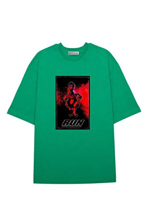 Unisex Oversize T-shirt Chicken Run- Dawn of the Nugget