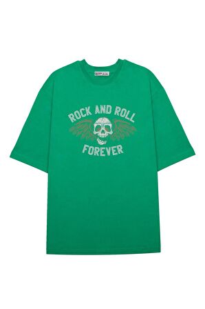 Unisex Oversize T-shirt METALLICA_Rock And Roll Forever