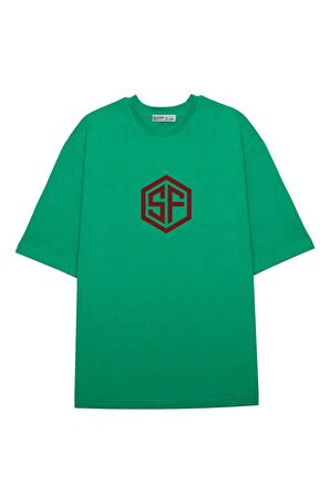 Unisex Oversize T-shirt Street Fighter Logo-